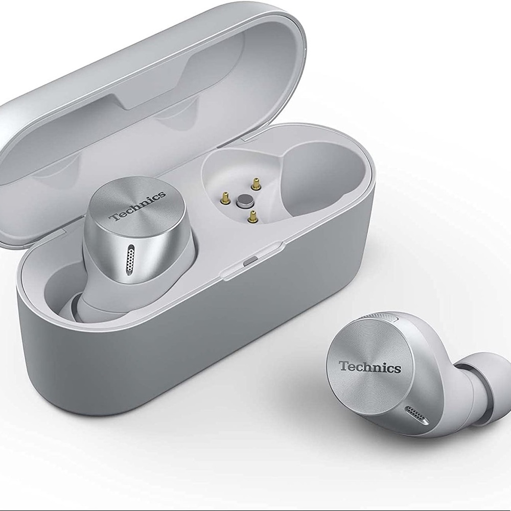 Technics True Wireless Multipoint Bluetooth Earbuds Silver